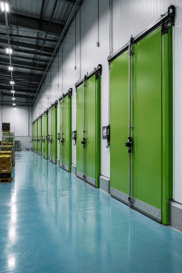 Cold storage chambers for fresh produce