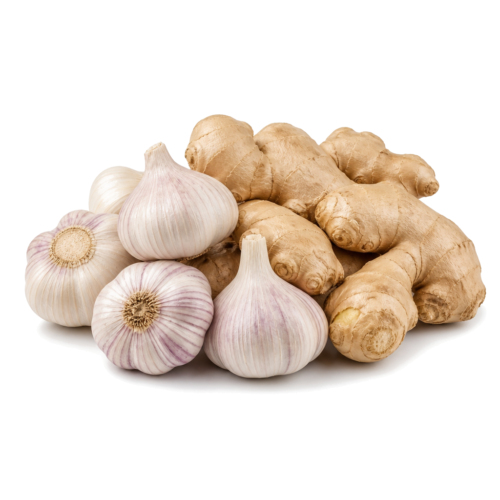 Fresh Garlic & Ginger